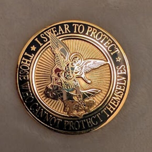 O2 DEPUTIES' ORGNZN COIN "Swear to Protect Those Who Cannot Protect Themselves" - Picture 1 of 5